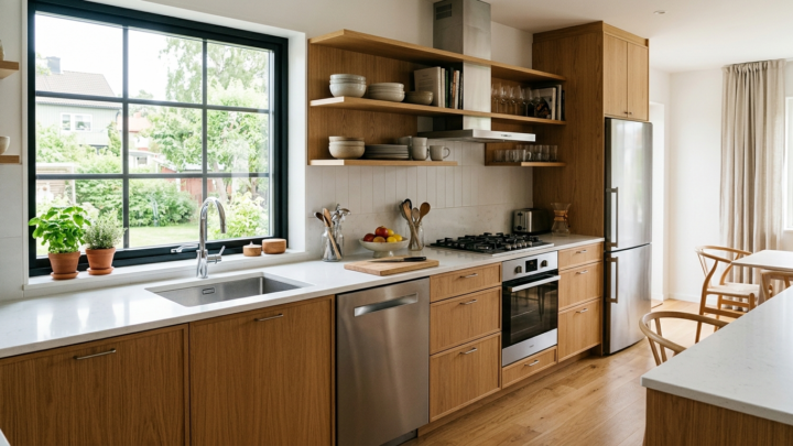 Köket som hjärtepunkt: Funktionell design för matlagning och samvaro