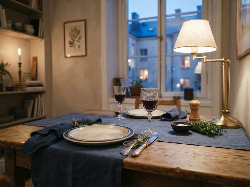 Stämningsbild till avsnittet: Räkna platser innan du räknar prylar